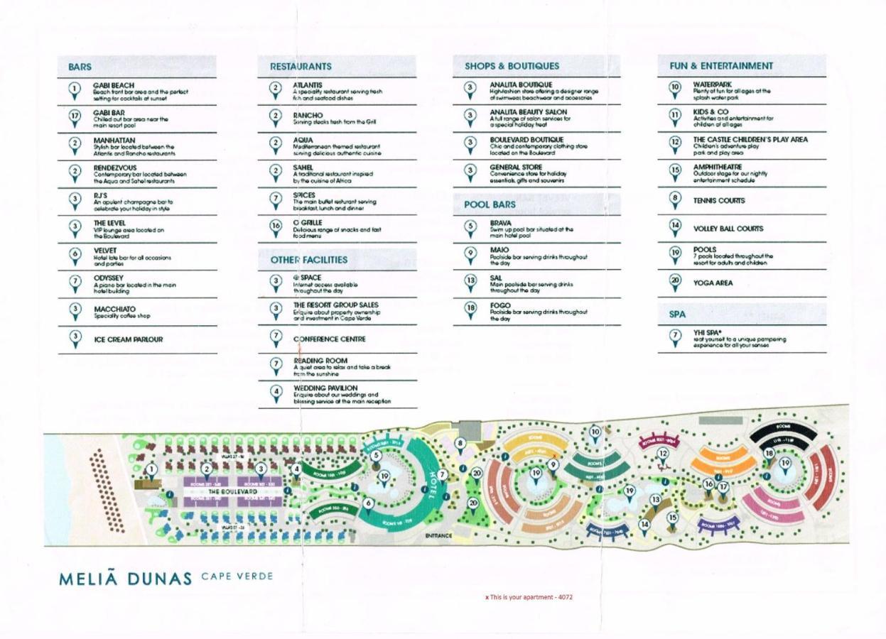 Quality Melia Dunas Beach Resort Apt Spa Gym 7 Pools Santa Maria Zewnętrze zdjęcie
